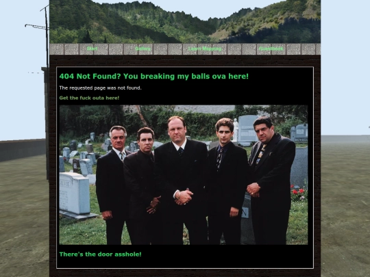 not_found screenshot
