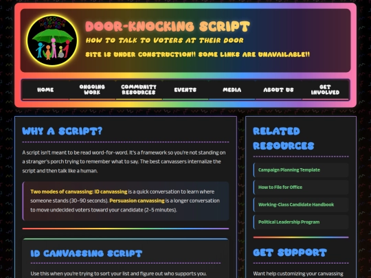 door-knocking-script screenshot