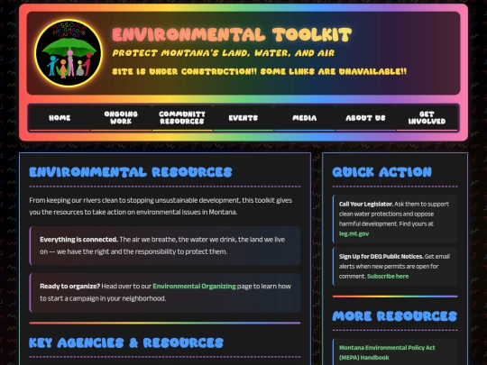 environmental-toolkit screenshot