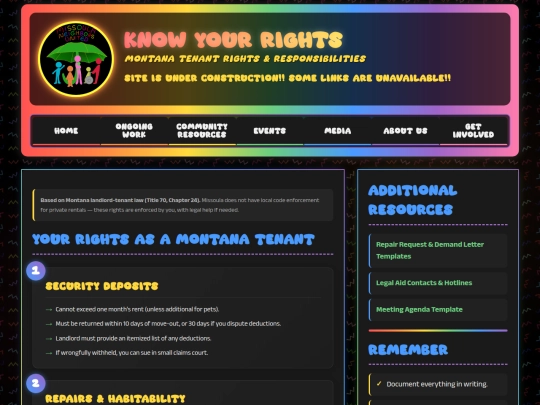 know-your-rights screenshot