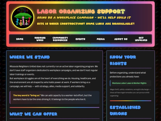 labor-organizing screenshot