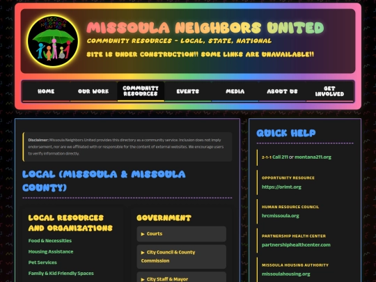 resources screenshot