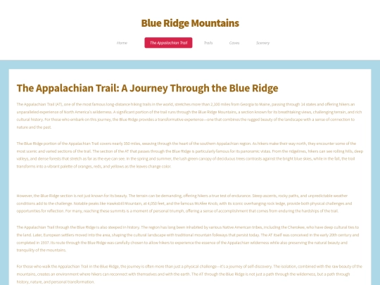 The Appalachian Trail screenshot