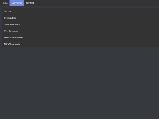 commands screenshot