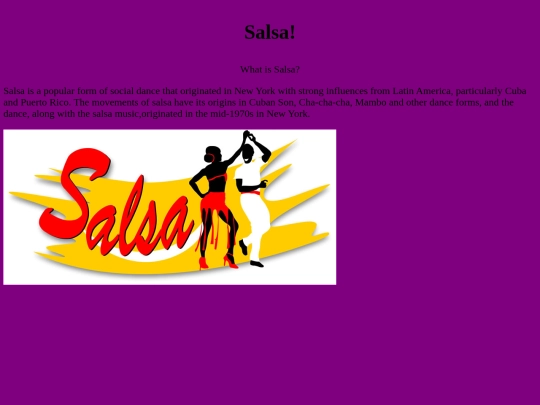 Salsa screenshot