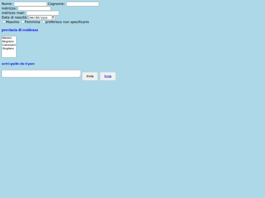 Pagine/moduli screenshot