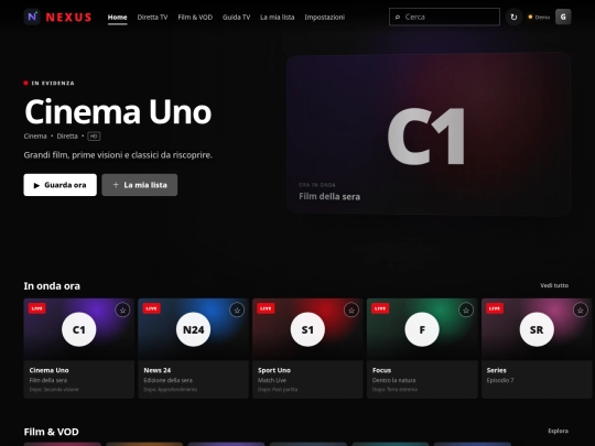 nexustv screenshot