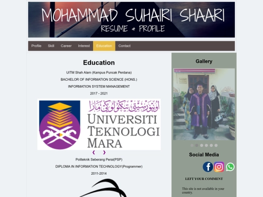 education screenshot