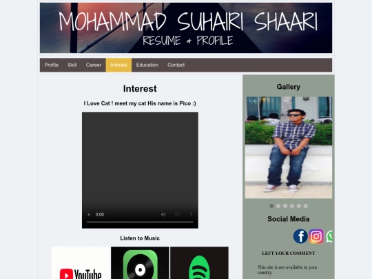 interest screenshot