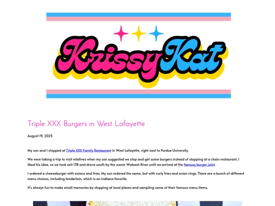 blog/burgers screenshot