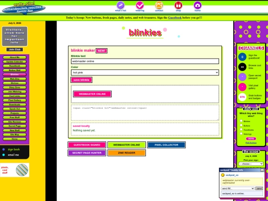 blinkies screenshot