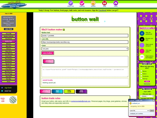 button-wall screenshot