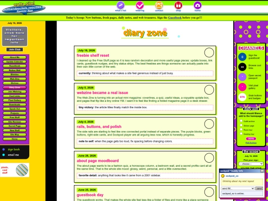 diary-zone screenshot