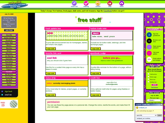 free-stuff screenshot