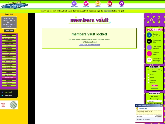 members-vault screenshot