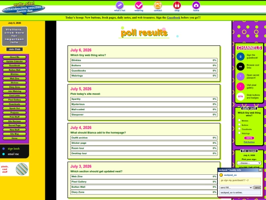 poll-results screenshot