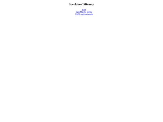 sitemap screenshot
