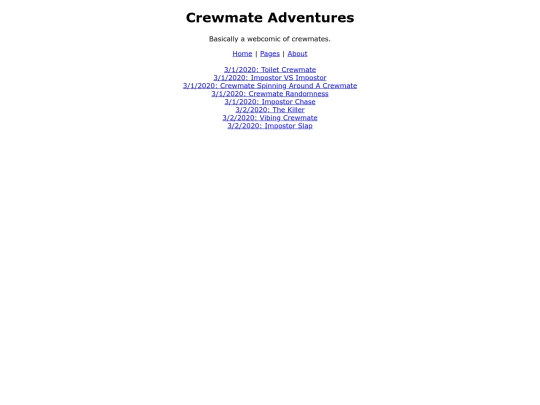 pages screenshot