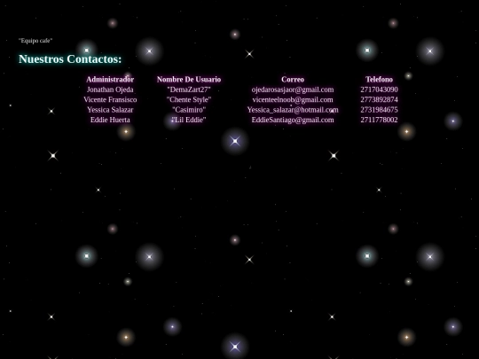 contactos screenshot