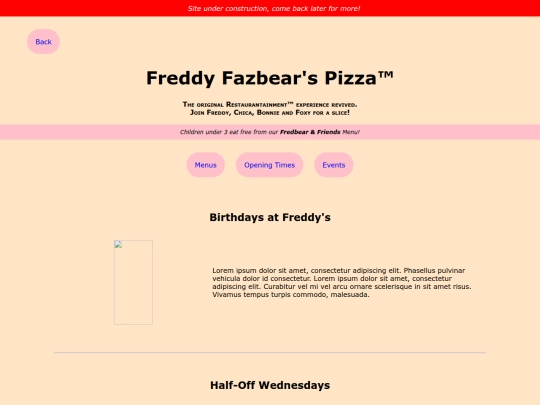 freddy-fazbears-pizza screenshot