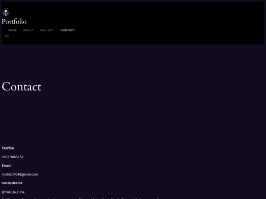 contact screenshot