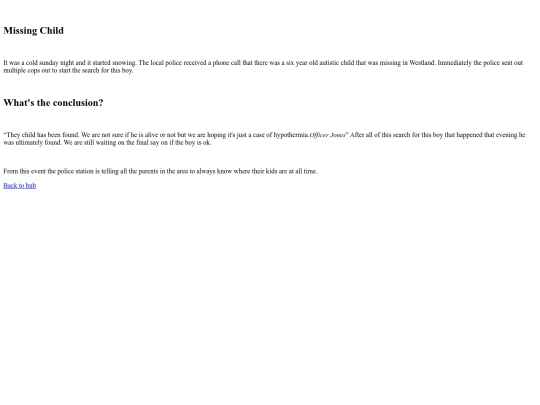 NewsArticle screenshot