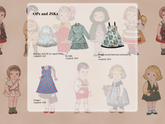 wardrobe/dresses screenshot