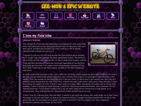 glob/i-love-my-fixie screenshot