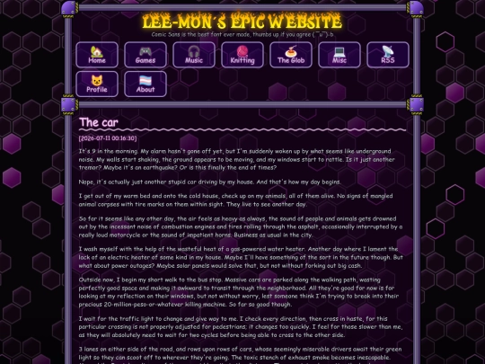 glob/the-car screenshot