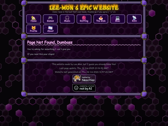 not_found screenshot