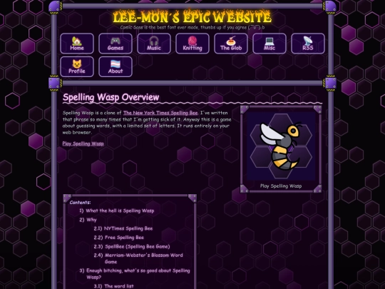 spelling-wasp-about screenshot
