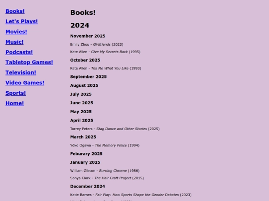 reviews/books screenshot