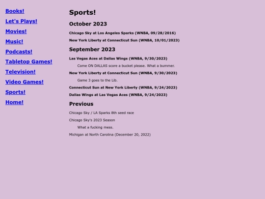 reviews/sports screenshot