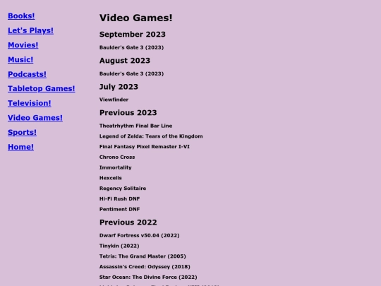 reviews/videogames screenshot