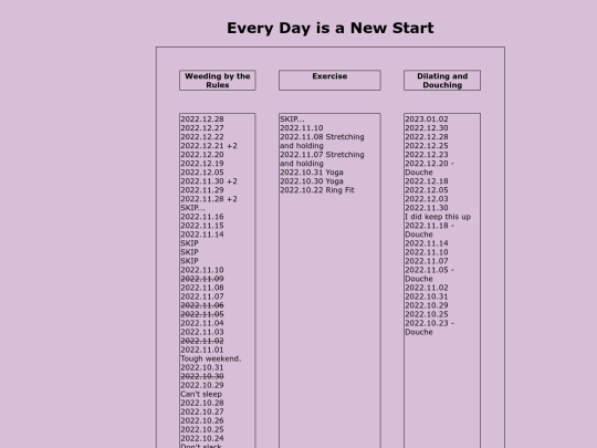 stuff/log screenshot