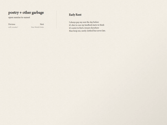 early-rent screenshot