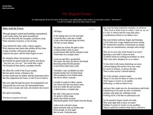 digipoems screenshot