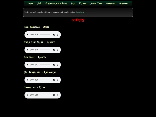 music screenshot