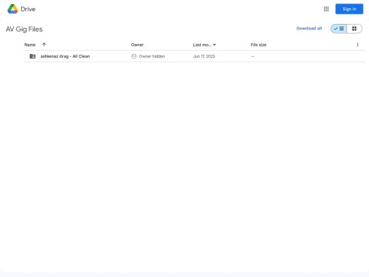 files screenshot