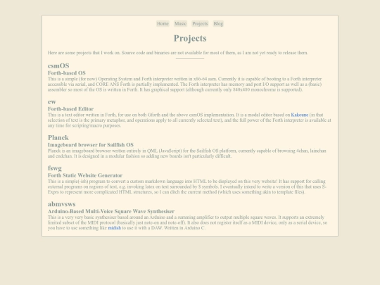 proj screenshot