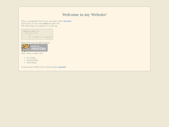 test screenshot