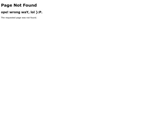 not_found screenshot