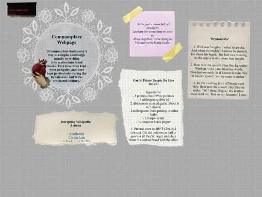 Commonplace-V4 screenshot