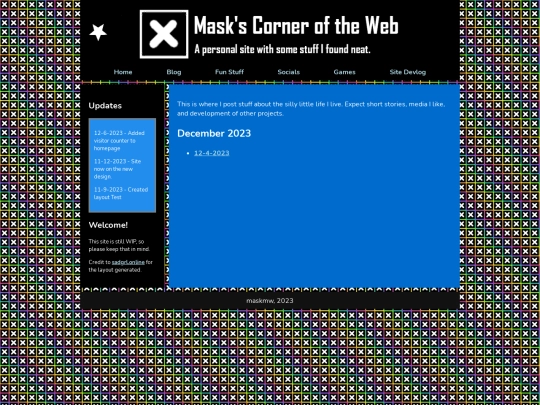 blogArchive screenshot