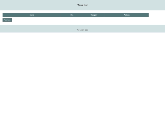 jquerytasks screenshot