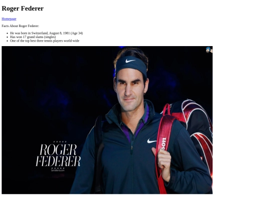 rogerfederer screenshot