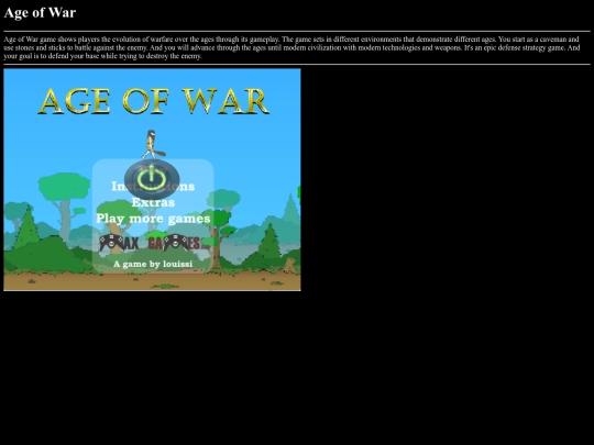 ageofwar screenshot