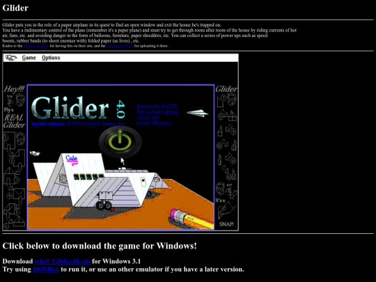 glider screenshot