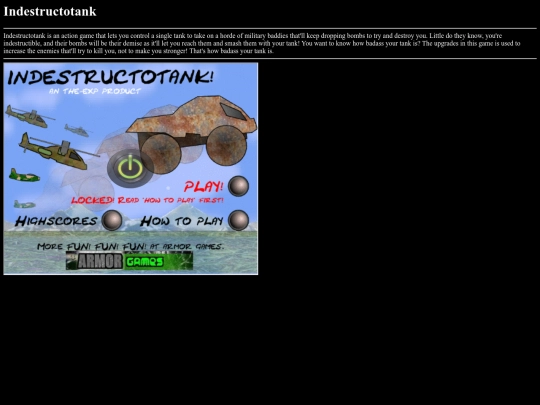 indestructotank screenshot