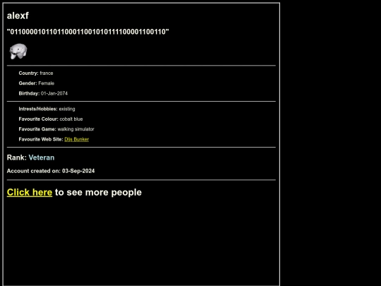 members/alexf screenshot